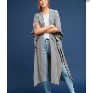 Anthropologie stripped kimono